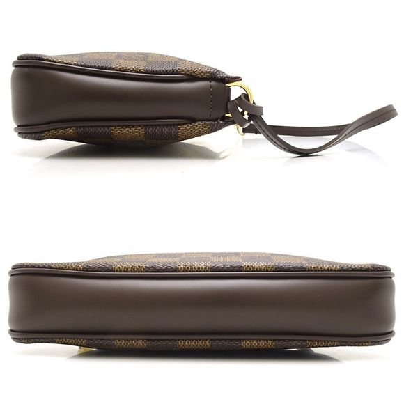 Louis Vuitton Damier Navona Ebene Accessory Pouch Brown - Picture 2 of 7